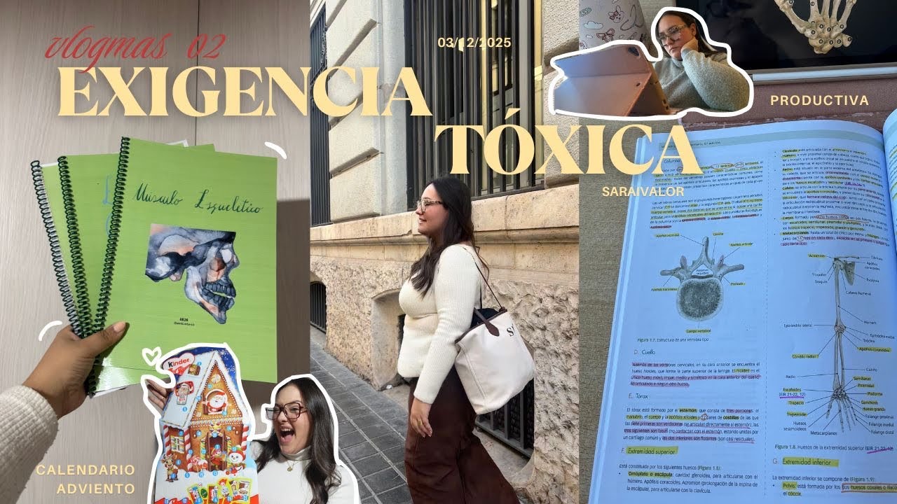 VLOGMAS 02🎄✨| Exigencia t&oacute;xica, intentado ser productiva, ser paciente, anticonceptivos...