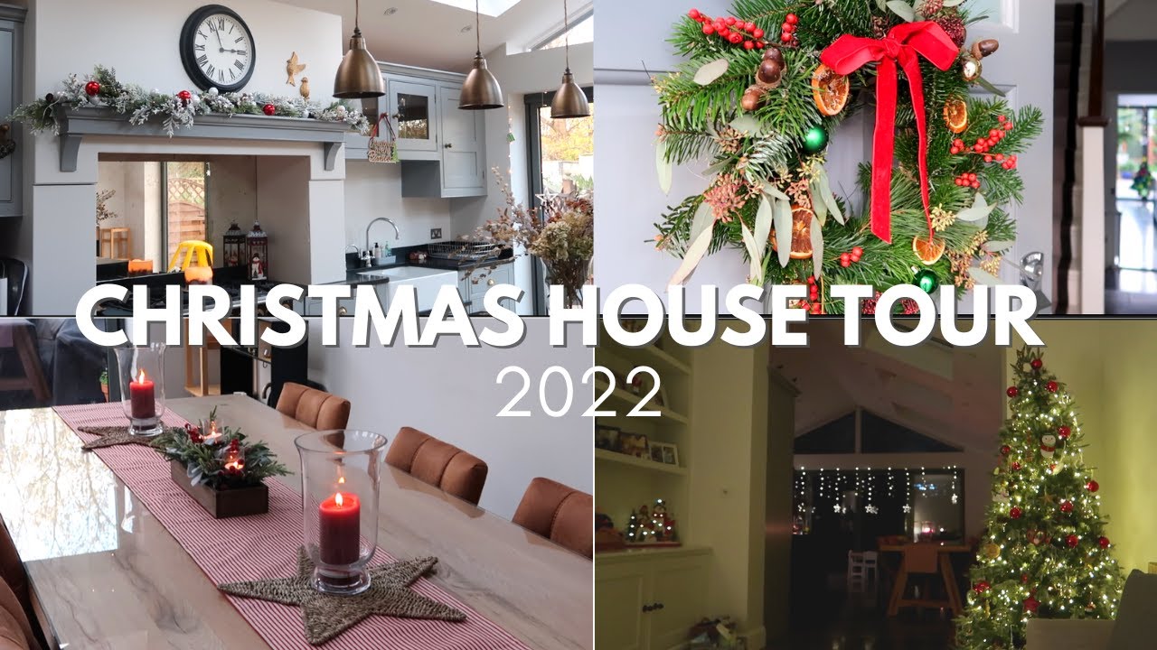 CHRISTMAS DECOR HOUSE TOUR 2022 | 1930'S LONDON HOME TOUR, UK