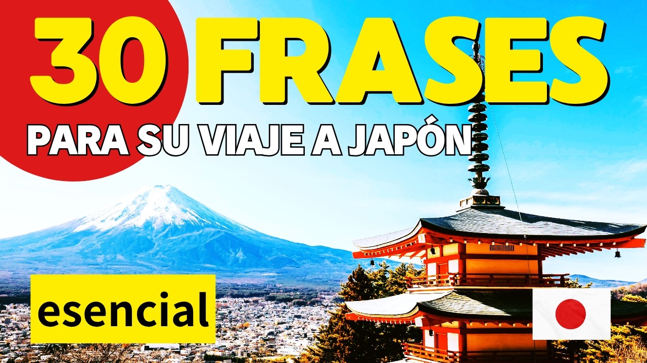【Basico 30 frases en japonés para viajar】¿Vas a Japón? Estas frases te salvan el viaje