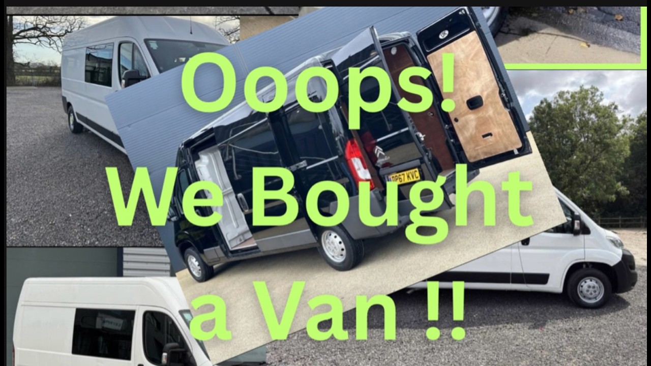 Ooops , we bought a van to convert! 
