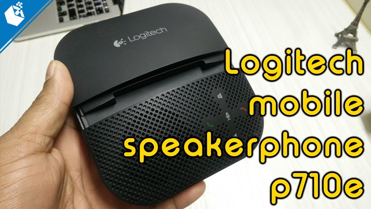 Logitech Mobile Speakerphone P710e Unboxing and Review in Hindi