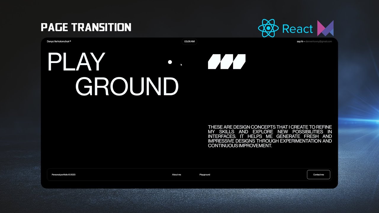 Awwwards Page Transition with Framer Motion and Nextjs