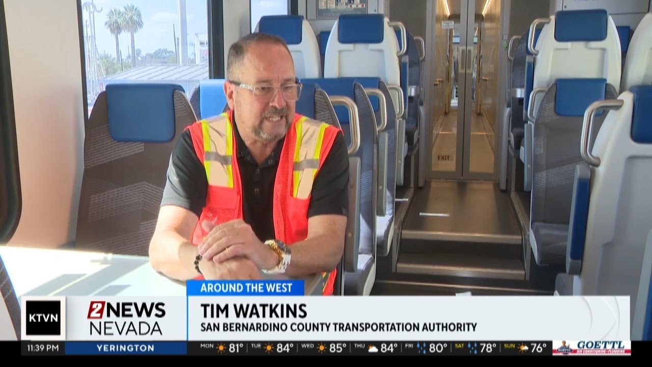 California's first zero-emission train