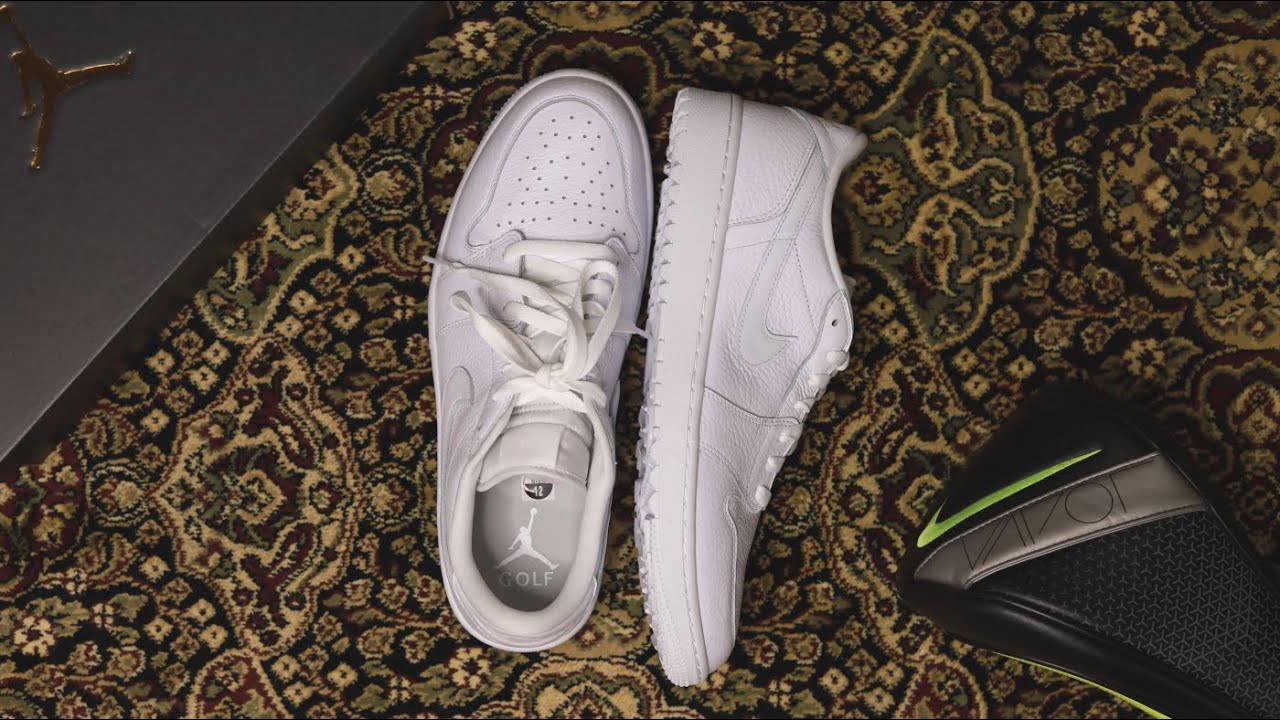 GOOD OR GIMMICK? Jordan 1 Golf Low Detailed Review!