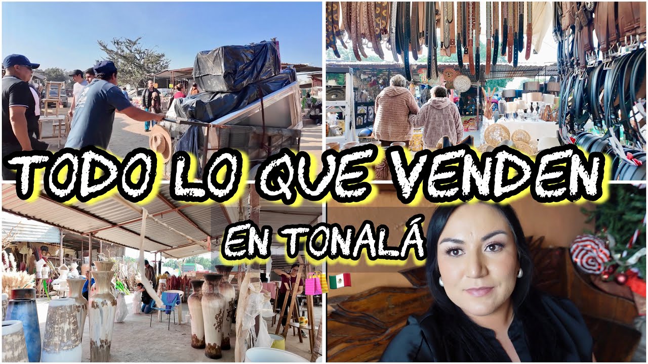 ASÍ ES EL TIANGUIS DE TONALÁ | NOS FUIMOS DE COMPRAS 🛍️🇲🇽