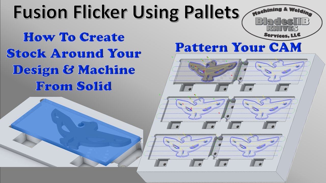 Setting Up Stock On A Pallet In Fusion 360 & Pattern Your CAM Across Your Pallet
