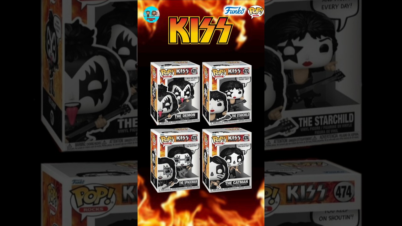 NEW Kiss Quote Funko Pops Coming Soon! #kiss
