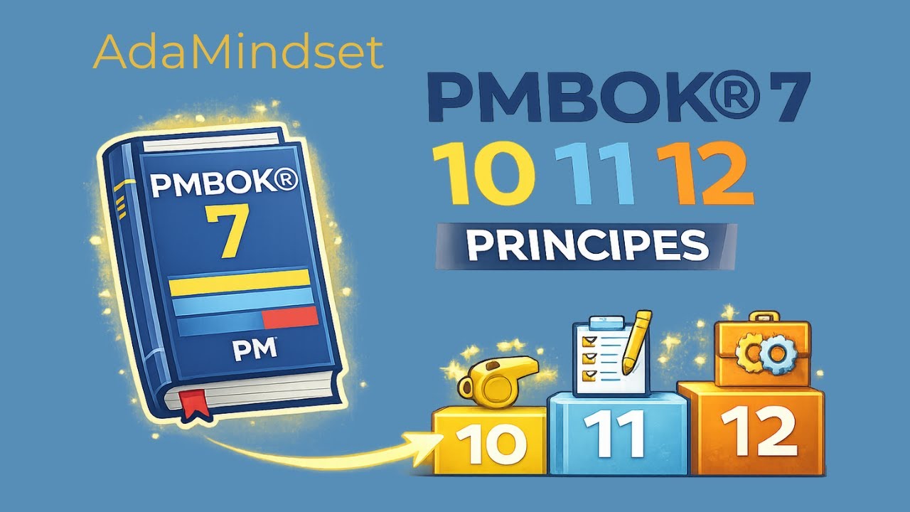 PMBOK® 7 – Gérer les risques, s’adapter et réussir le changement (Principes 10–12)