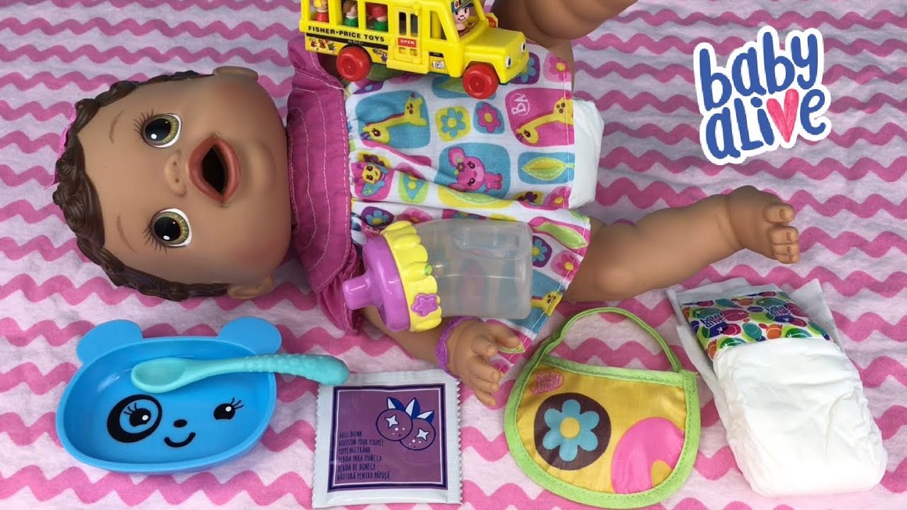Feeding Baby Alive Olivia Grape 🍇 Doll Food Packet