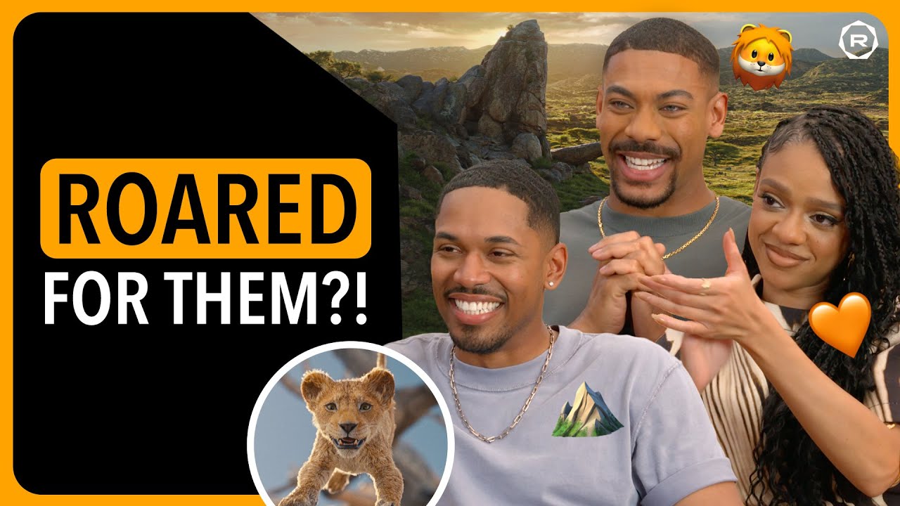 Funniest Mufasa Interview Yet 🦁 Behind the Scenes at Their Zoo Interview