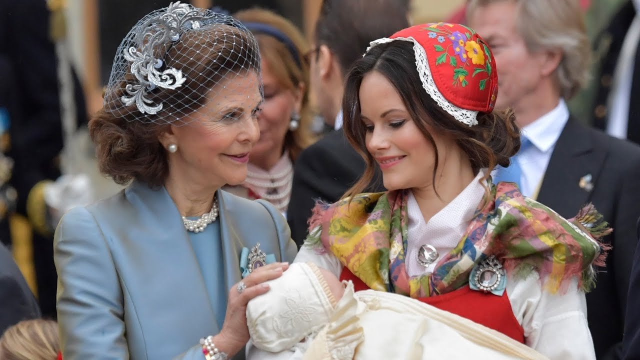 Prins Gabriels dåb i Drottningholms slotskirke