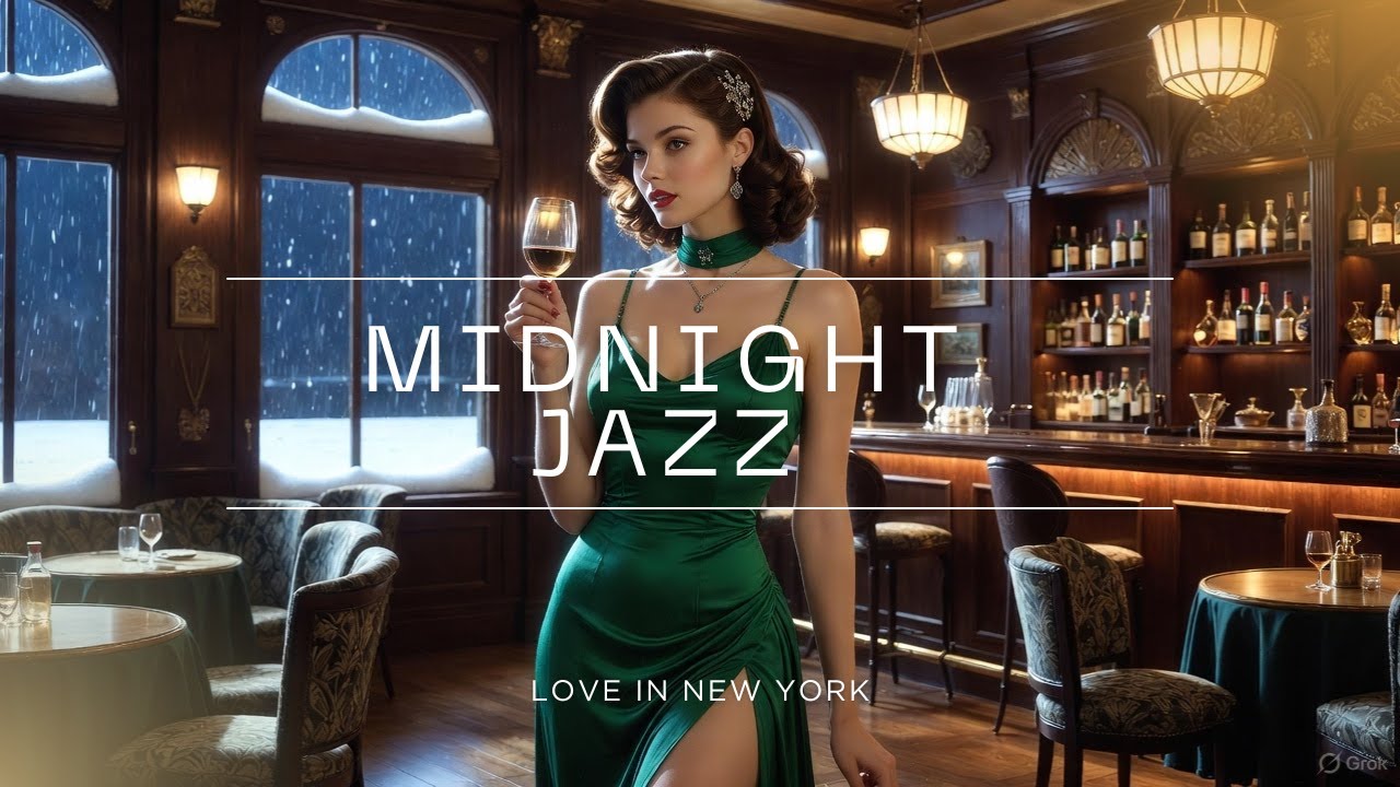 Smooth 1940s Jazz | Cozy Vintage Bar Vibes for Study & Relax