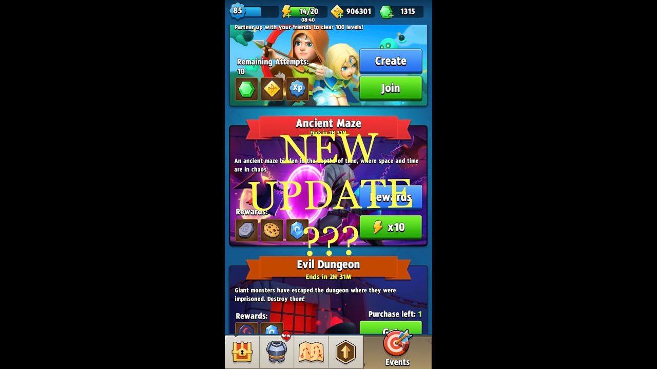 ARCHERO GAME | NEW UPDATE 2.5.0 | ANCIENT MAZE
