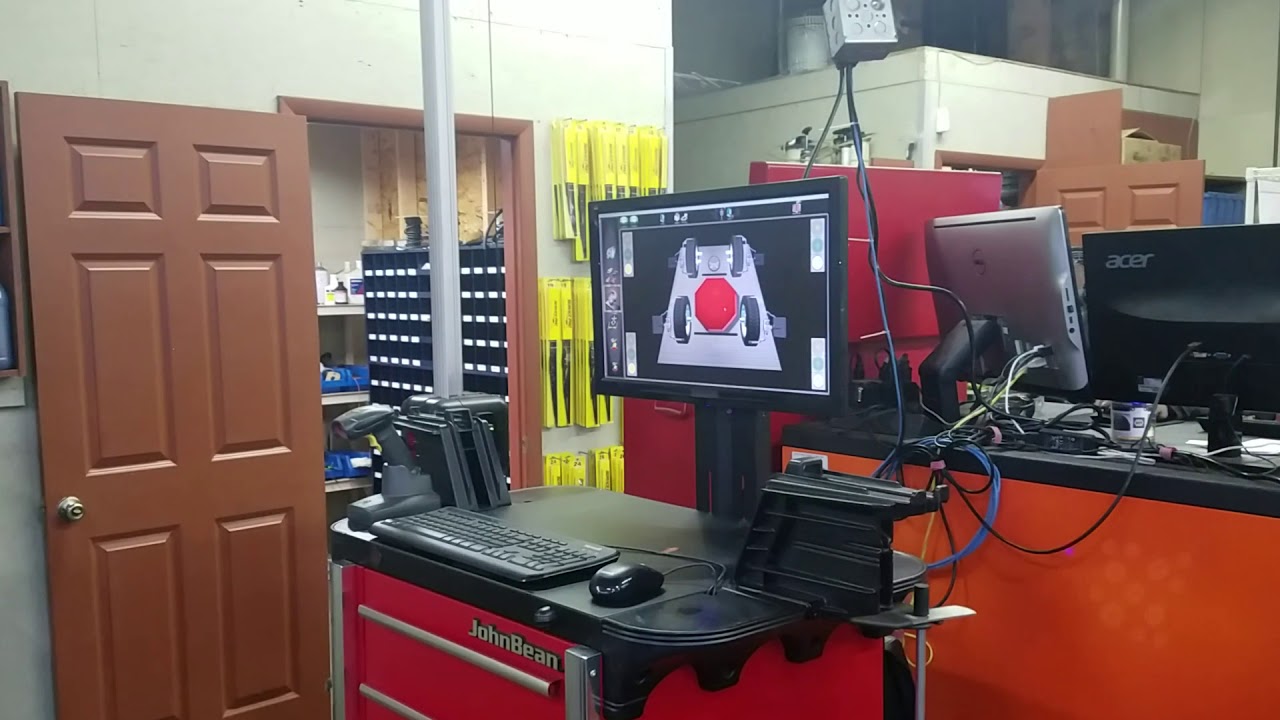 Alignment Check Using the Latest High Tech Equipment