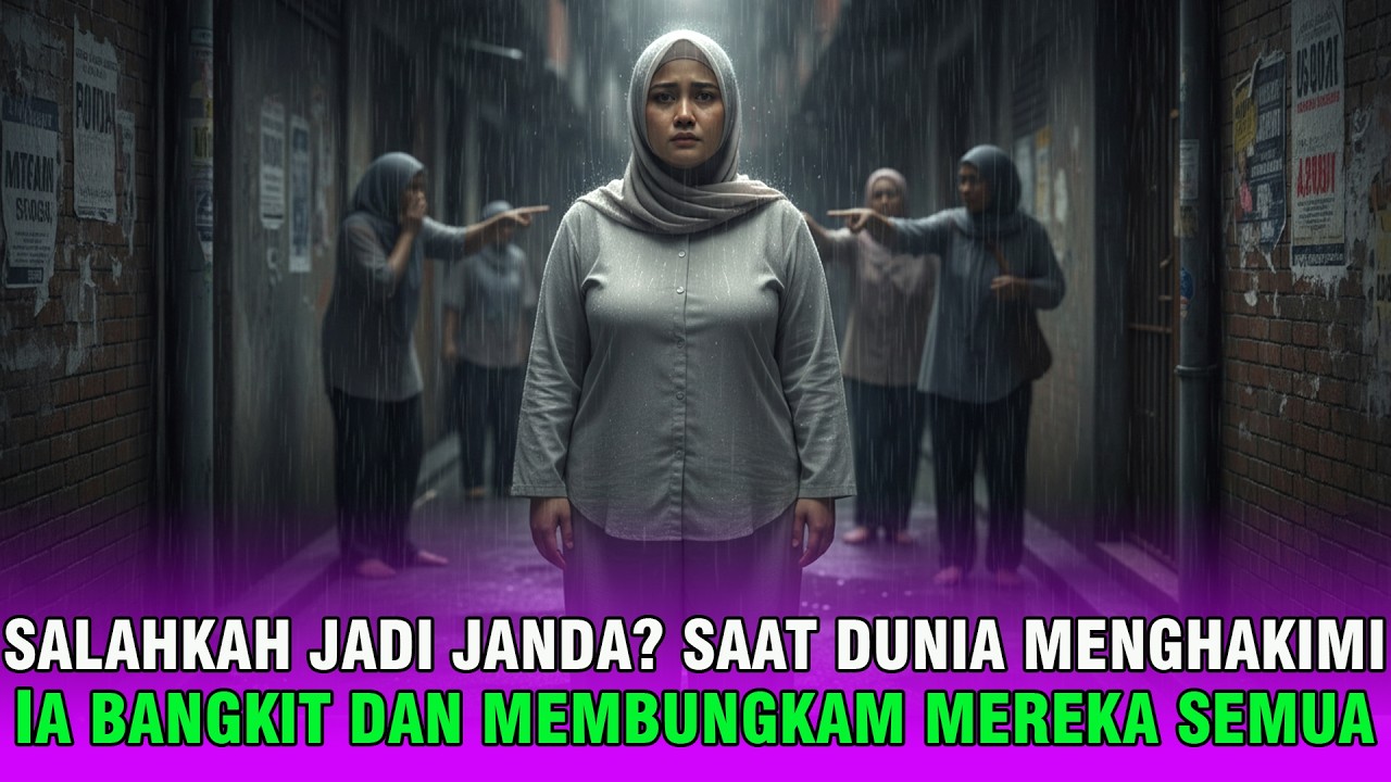 JANDA MUDA INI DIHINA DI KAMPUNG! Tapi Saat Ia Bangkit, Semua Tetangga Tertunduk Malu…