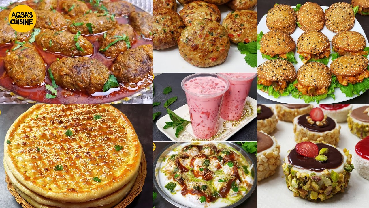 Iftar Dawat Complete Menu BUDGET FRIENDLY by Aqsa's Cuisine, Kabab, Dessert, Chaat, Sandwich, Drink