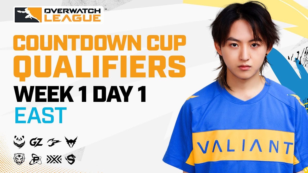 Overwatch League 2021 Season | Countdown Cup Qualifiers | Week 1 Day 1 &mdash; East