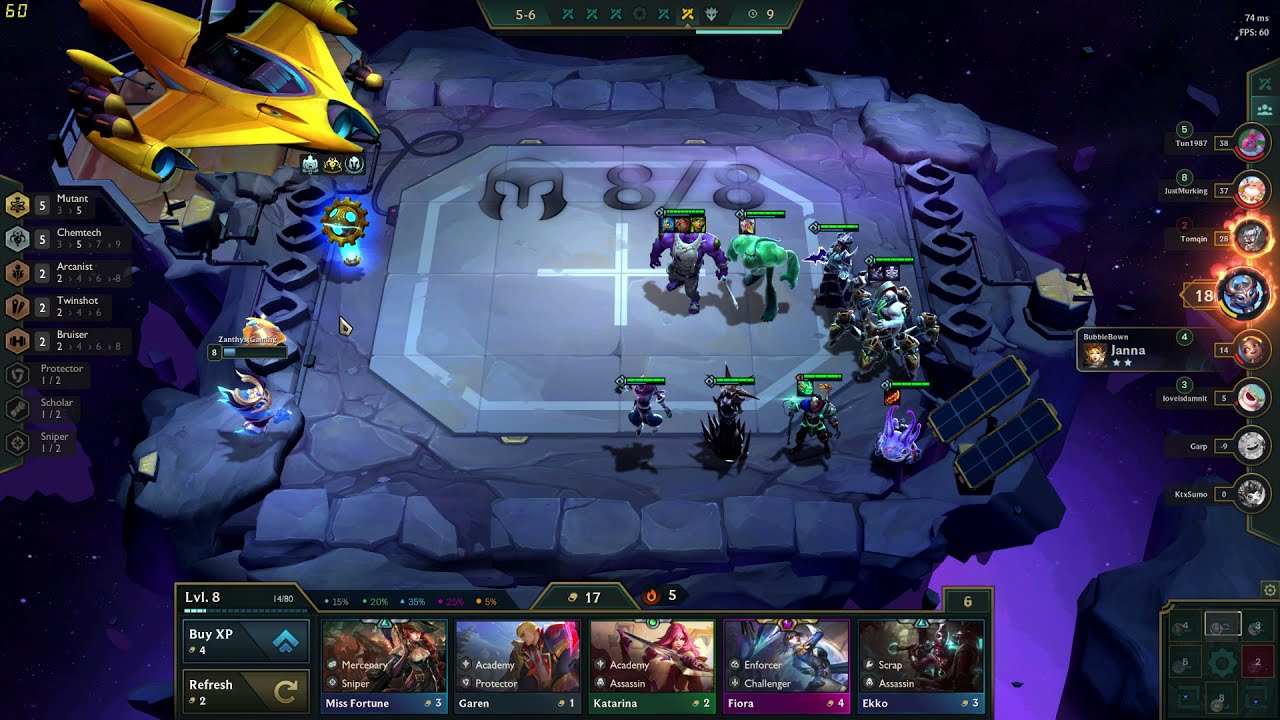 TFT 5 mutant execute true damage MUTANT URGOT Unexpected ending