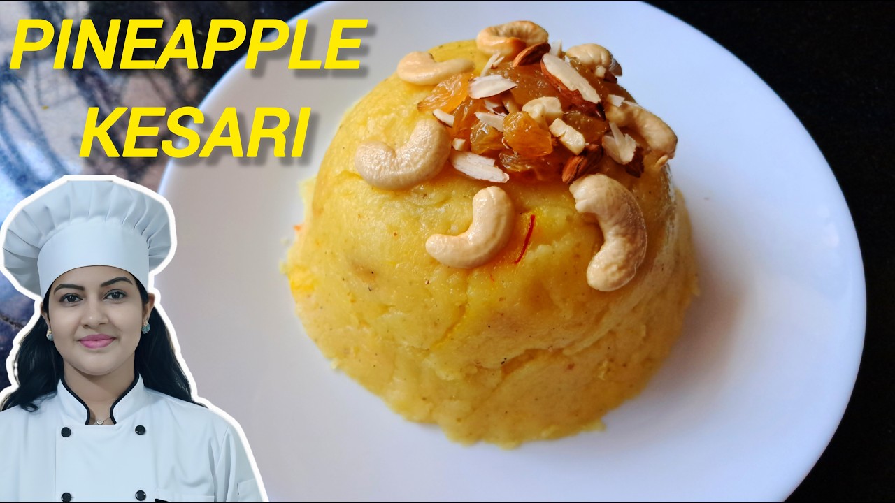 Pineapple Kesari / Easy homemade Dessert