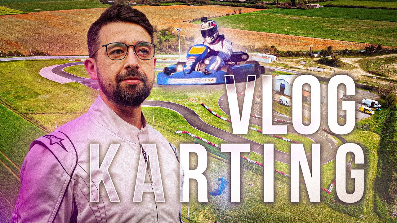 VLOG KARTING : MON PREMIER ENTRA&Icirc;NEMENT AVEC UN KART KFS IAME 100CC ANN&Eacute;E 2000 ! (On Board)