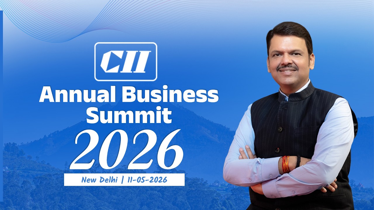 CM Devendra Fadnavis at CII Annual Business Summit 2026 | New Delhi