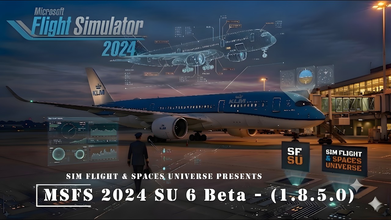 Microsoft Flight Simulator SU 6 Beta - (1.8.5.0) Performance Test (PC MS Store Version)