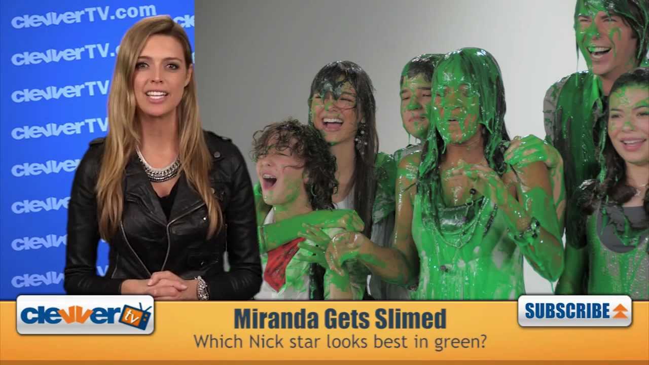 Miranda Cosgrove Gets Slimed: History of Nickelodeon's Green Goo