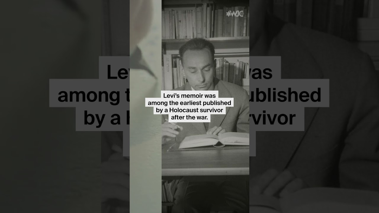 The moral voice of Primo Levi