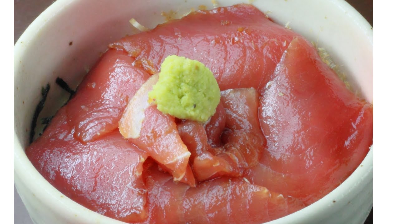 ビックリ鉄火丼 家庭でもかんたんで美味しいマグロ料理 美味しんぼレシピ
