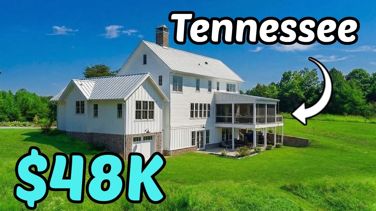 10 Dirt-Cheap Tennessee Towns to Buy a Farmhouse With Acreage (Real Estate Goldmines)