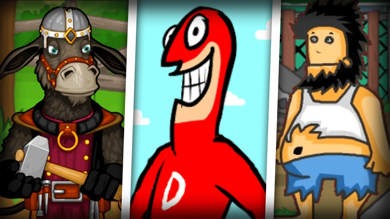 ANALISANDO TODOS os JOGOS ANTIGOS de FLASH (nostalgia)