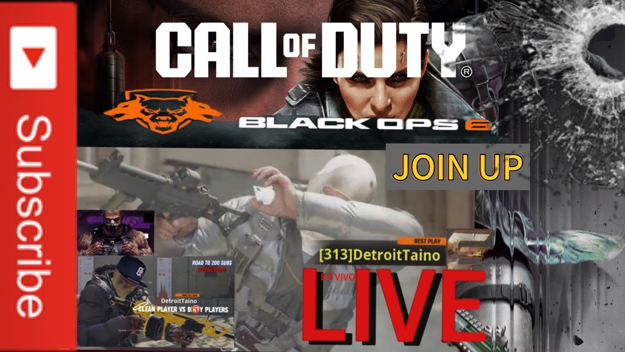 DETROIT TAINO With @Acm809  BO6 STREAM #subscribe 2/27/26 #bo6 #callofduty