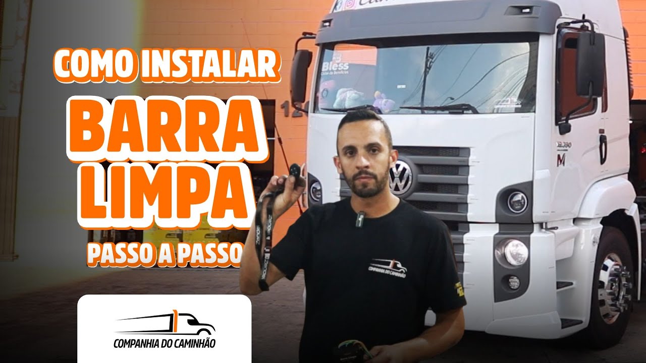 COMO INSTALAR BARRA LIMPA NO SEU CAMINHÃO - PASSO A PASSO