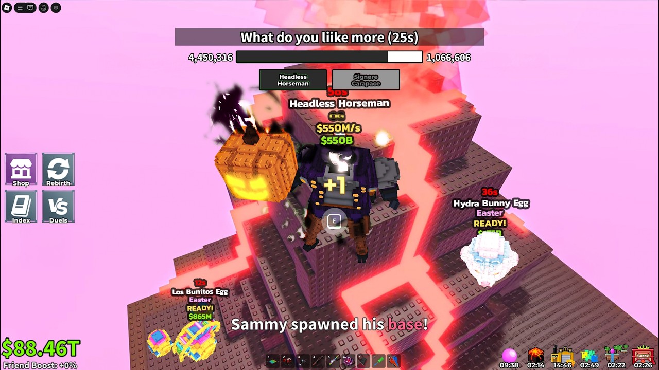 i Got Headless Horseman in Taco Tuesday & Hydra Bunny Egg - Steal a Brainrot