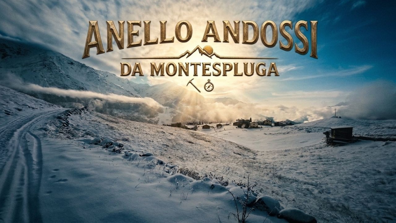 Anello degli Andossi invernale 💕trekking lombardia#trekking in montagna
