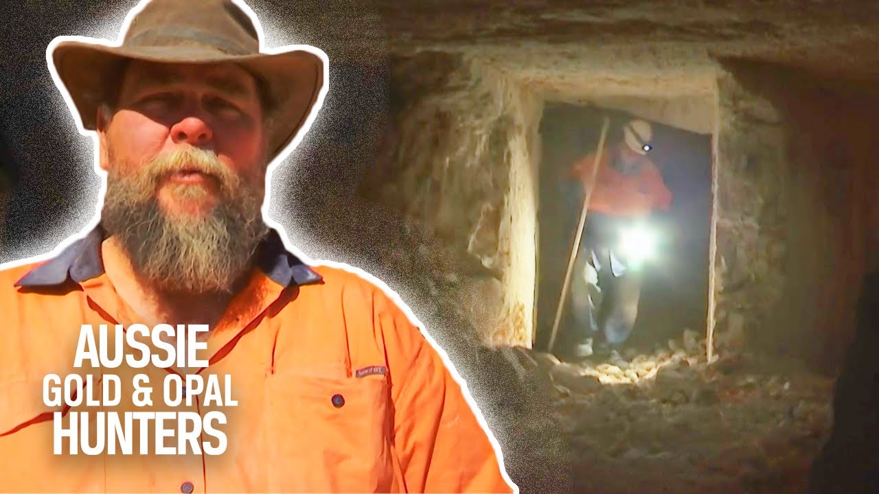The Bishop Loses Scott Inside The Opal Mine! | Outback Opal Hunters
