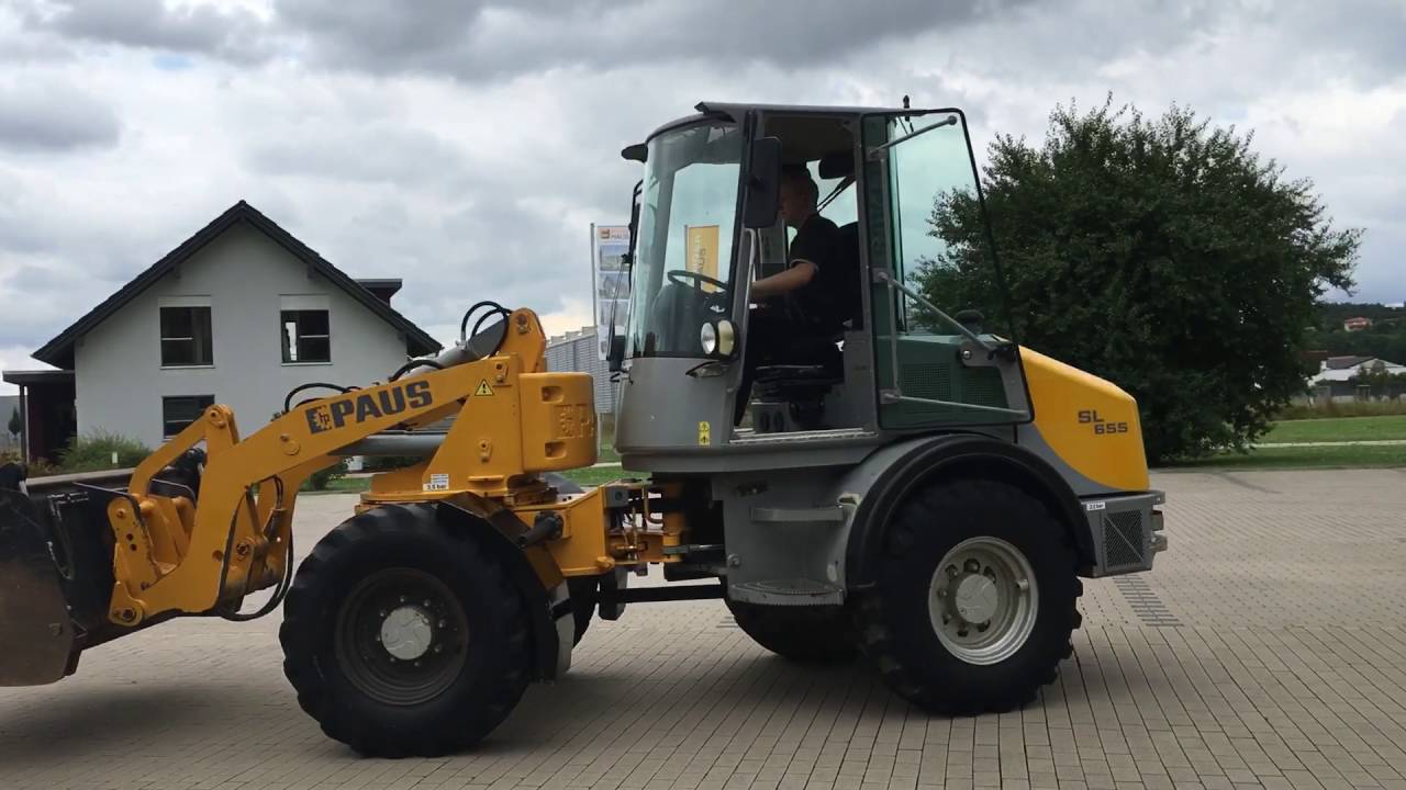 Paus Radlader SL 655 Baujahr 2008 3500 Stunden