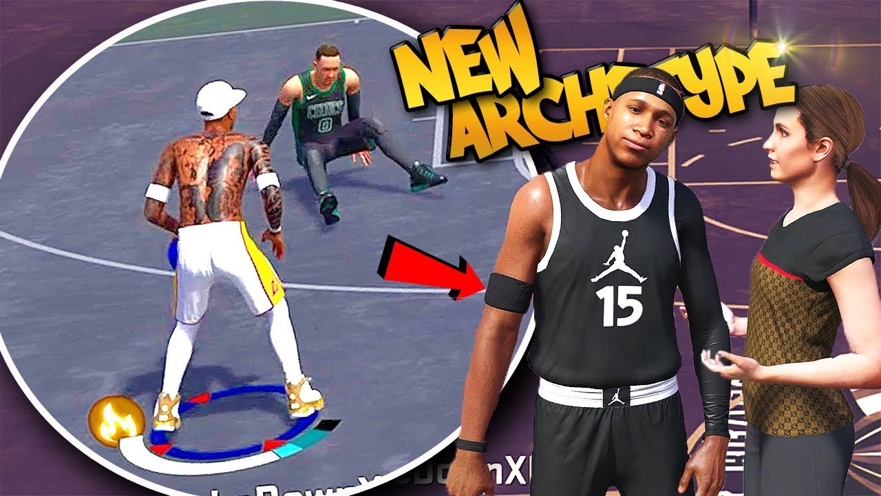 NEW Archetype Sharp Shooting Playmaker  - NBA 2K18 Park & Walk On