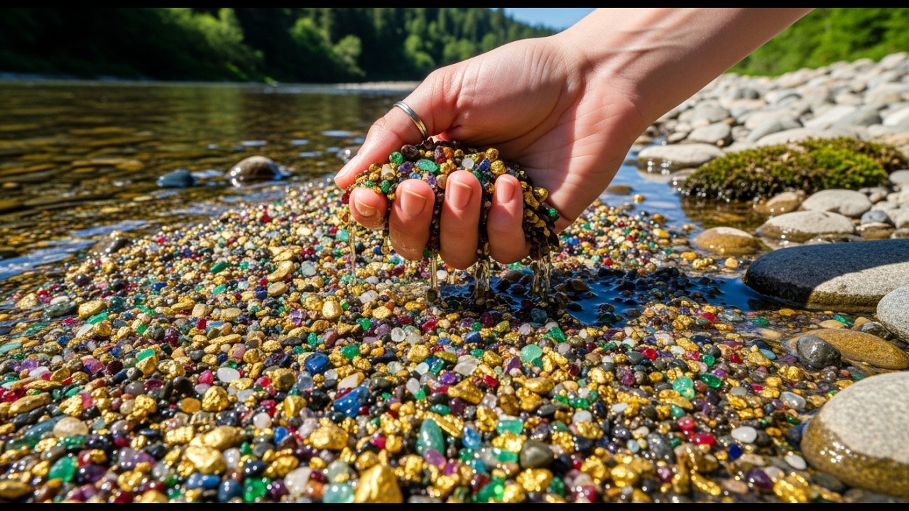 Raw Gold Nuggets Found in Rocky Mountain Veins!