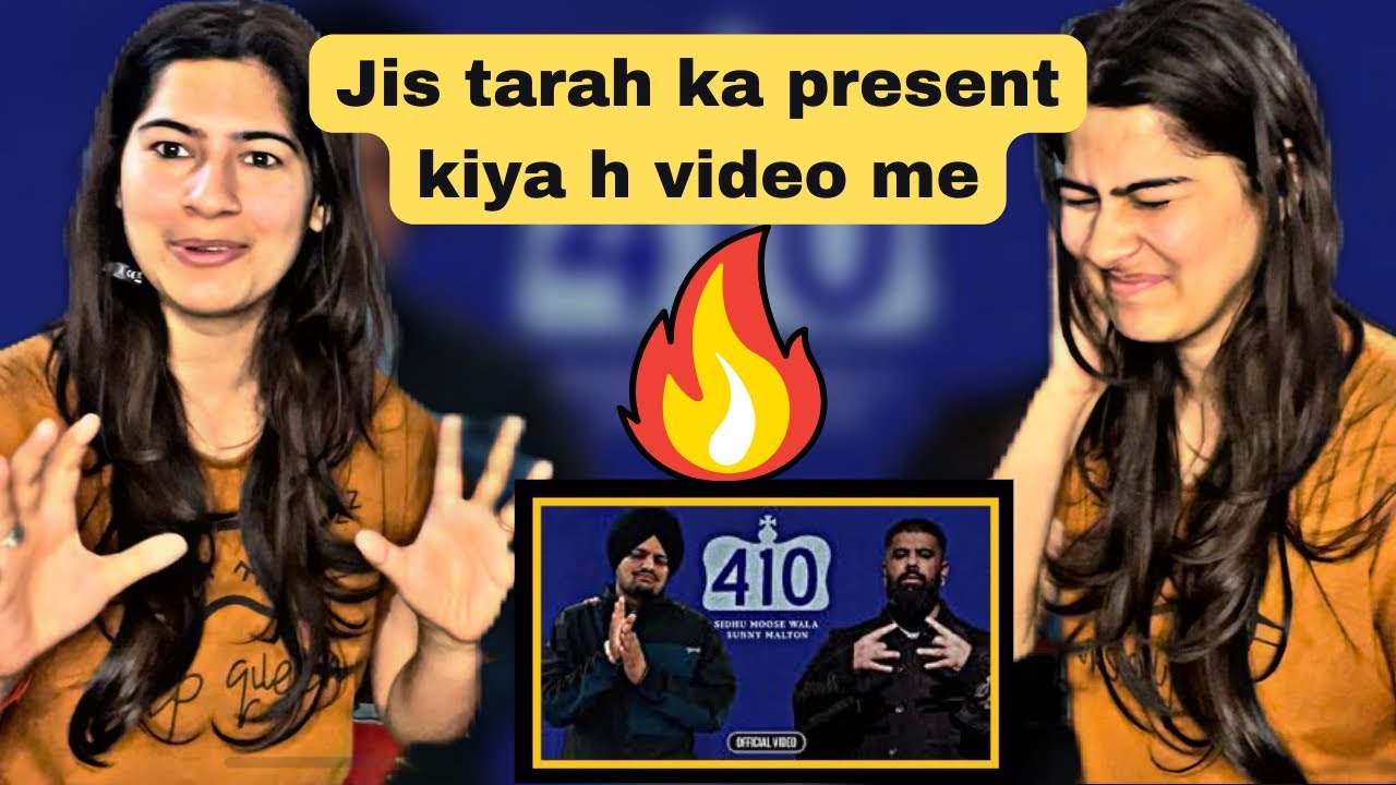 Pahadi girl reaction on 410 (OFFICIAL VIDEO) SIDHU MOOSE WALA 🔥| SUNNY MALTON