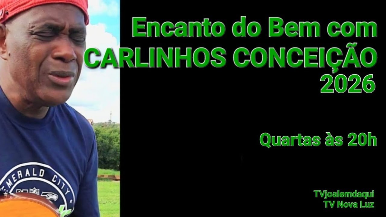 1° AS CANÇÕES QUE EU FIZ PRA MIM... | Encanto do Bem #75 - Carlinhos Conceição | 14/01/2026