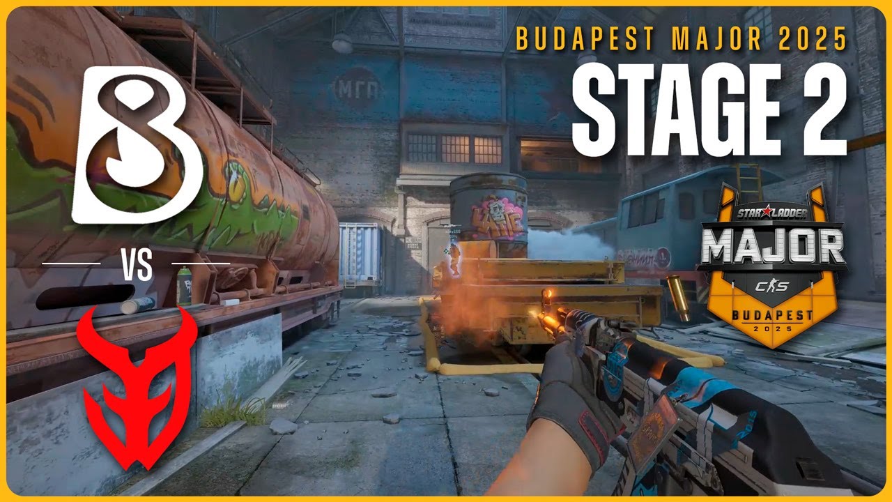 WINNER TO STAGE 3! B8 vs 3DMAX - HIGHLIGHTS - StarLadder Budapest Major 2025 - STAGE 2 | CS2
