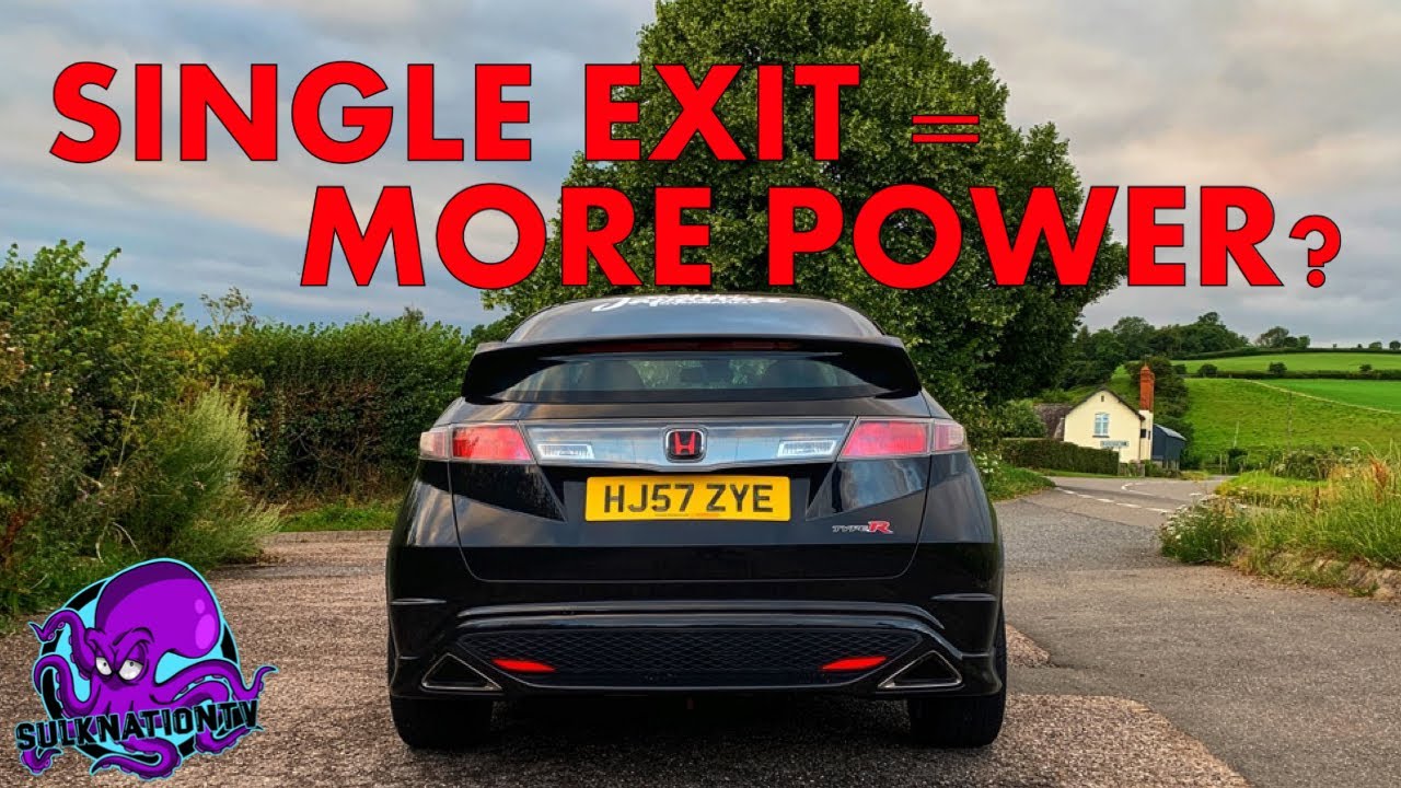 Honda Civic Type R FN2 получила выхлопную систему Japspeed Cat Back!