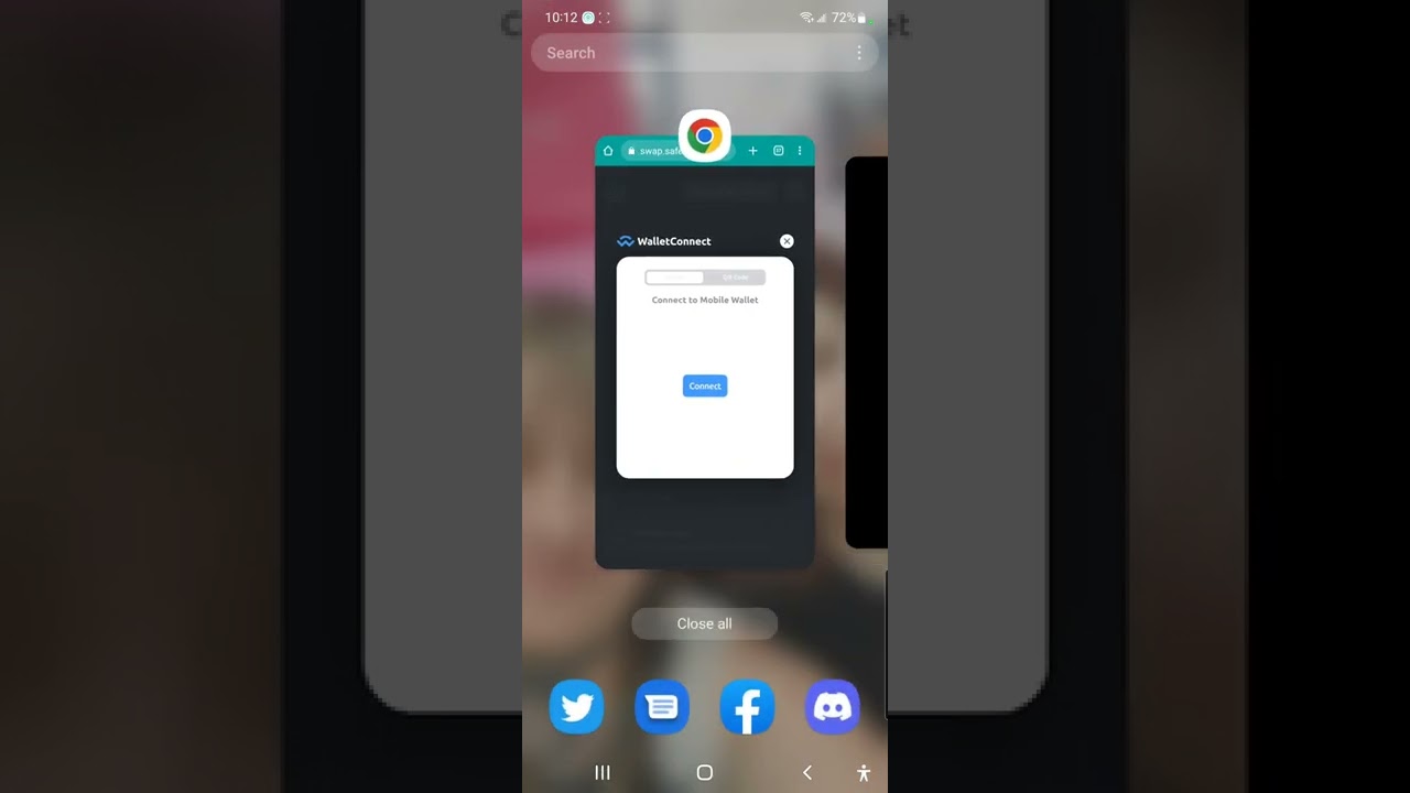 How to purchase The Mirror Protocol&rsquo;s tokens using Wallet Connect.