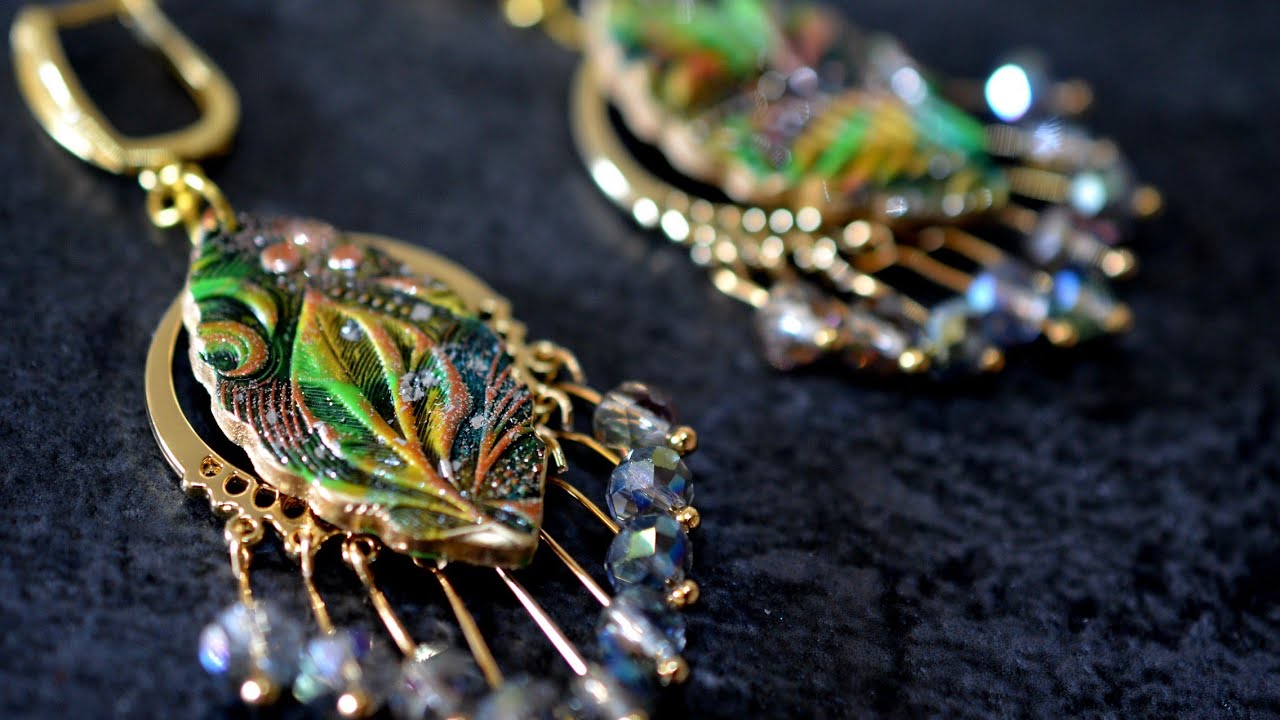 DIY Earrings Making From Scrap Clay That Will Blow Your Mind