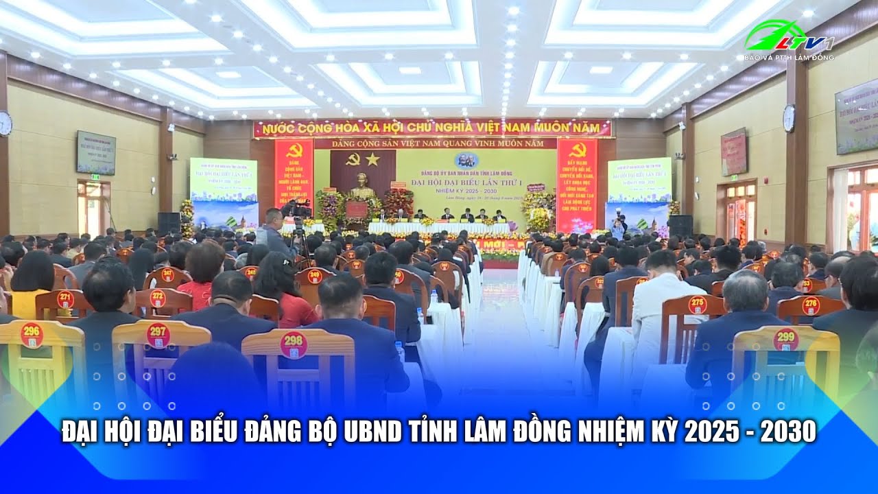 Đại hội đại biểu Đảng bộ UBND tỉnh Lâm Đồng nhiệm kỳ 2025 - 2030