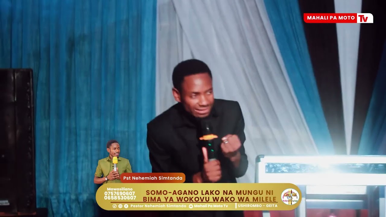 AGANO LAKO NA MUNGU NI BIMA YA WOKOVU WAKO WA MILELE