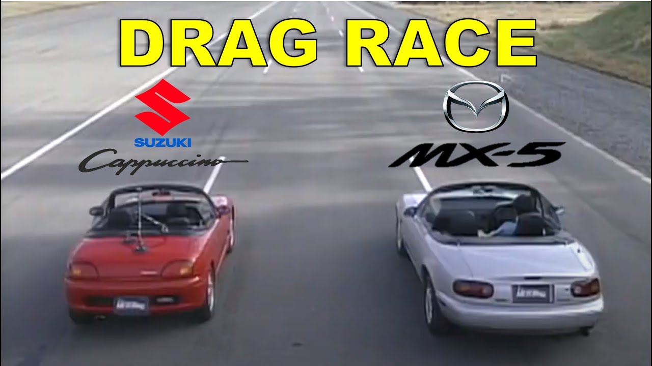 Drag Race #160 | Suzuki Cappuccino vs Mazda MX-5