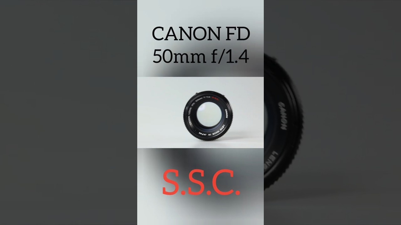 Legendarny Canon fd 50mm 1.4 S.S.C. - recenzja test sample taniej alternatywy dla nowych obiektyw&oacute;w.