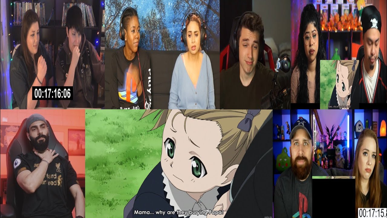 FULLMETAL ALCHEMIST : BROTHERHOOD EPISODE 10 REACTION MASHUP!!